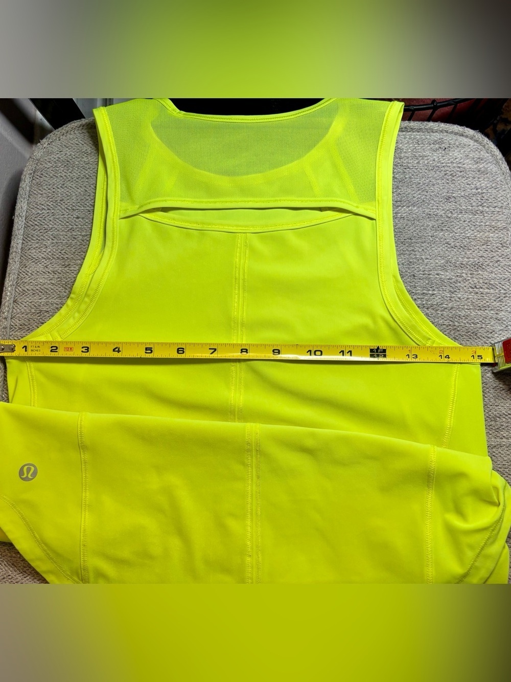Lululemon Sculpt Sleeveless Crew Neck Tank Top in Electric Lemon Size Small*** - Picture 10 of 11